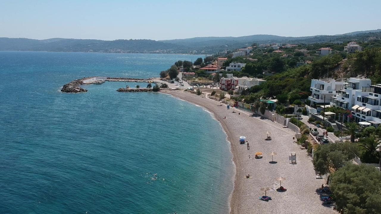 Theoxenia Chios Apartments Paralia Agias Foteinis Экстерьер фото