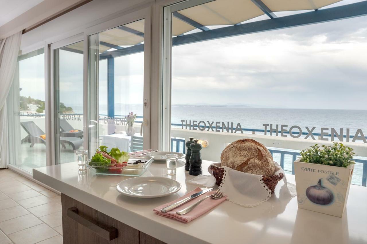Theoxenia Chios Apartments Paralia Agias Foteinis Экстерьер фото
