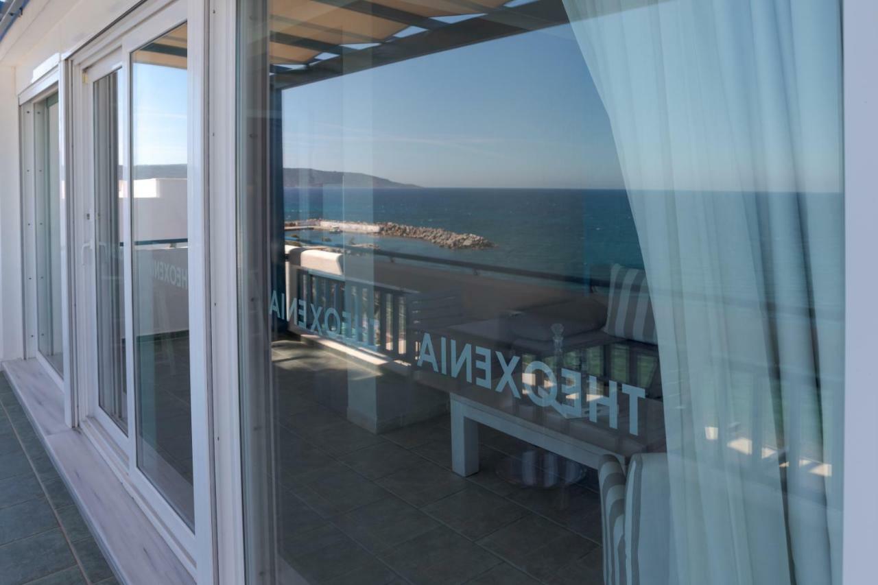 Theoxenia Chios Apartments Paralia Agias Foteinis Экстерьер фото
